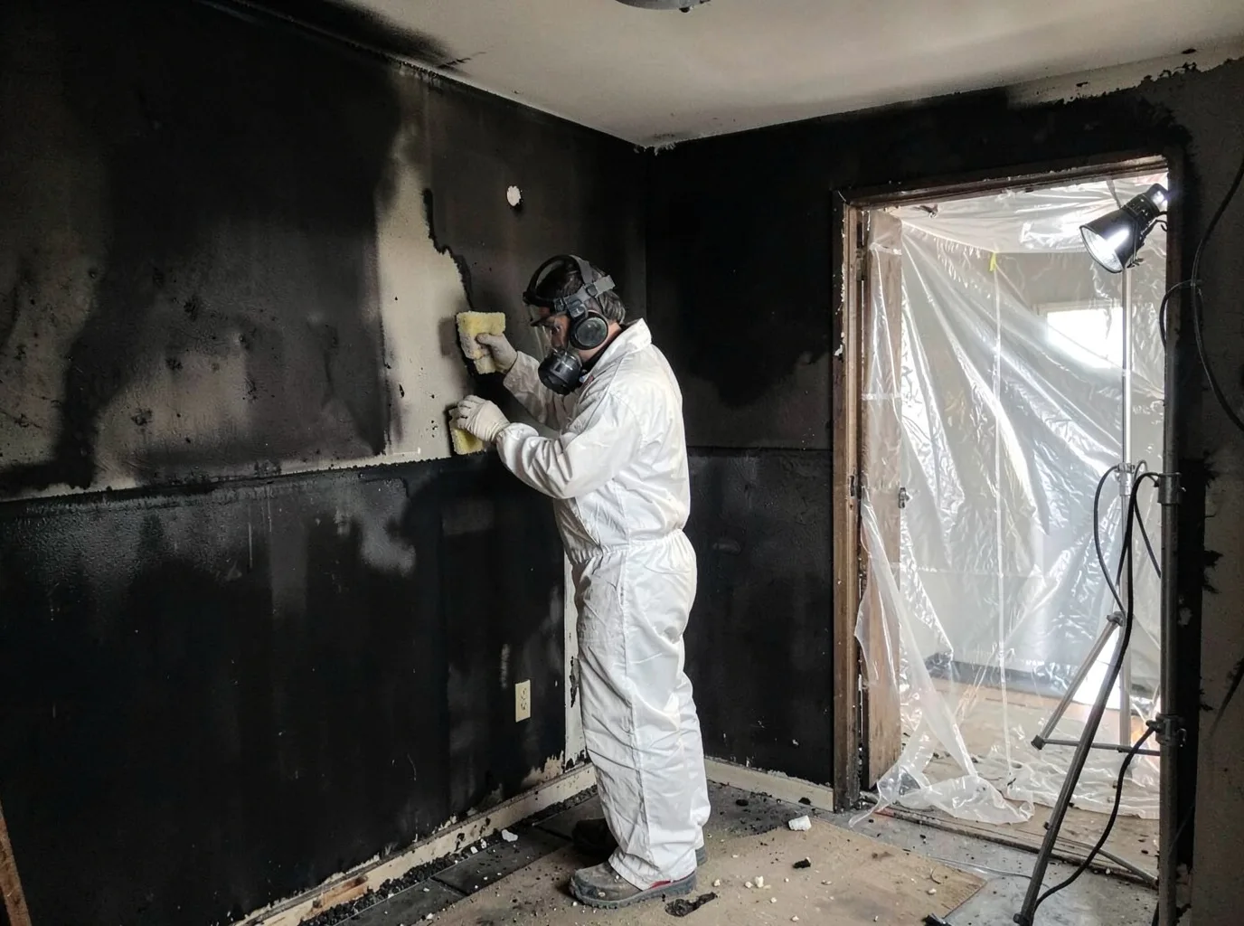 Fire Damage Restoration company in Kincaid, KS